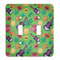 Luau Party Light Switch Cover (2 Toggle Plate)