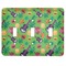 Luau Party Light Switch Covers (3 Toggle Plate)