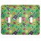 Luau Party Light Switch Cover (3 Toggle Plate)