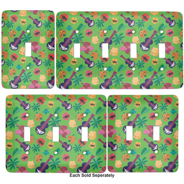 Luau Party Light Switch Covers all sizes