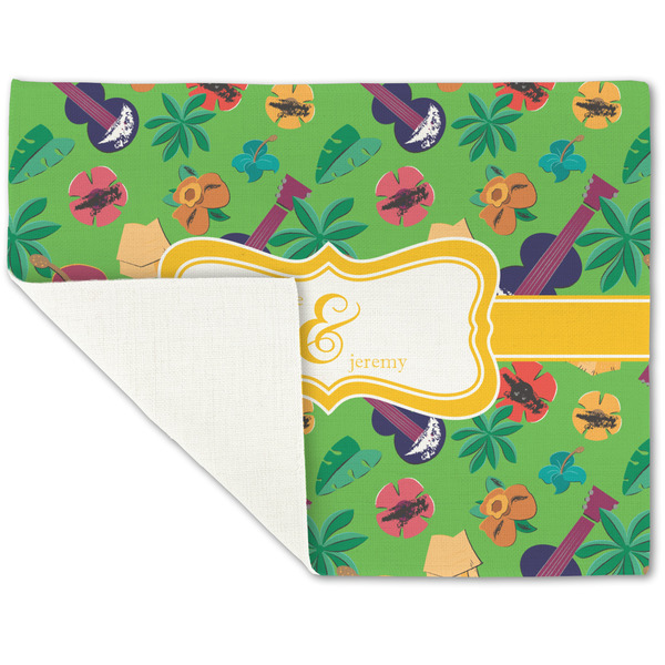 Luau Party Linen Placemat - Folded Corner (single side)
