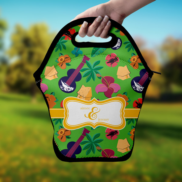 Luau Party Lunch Bag - Hand