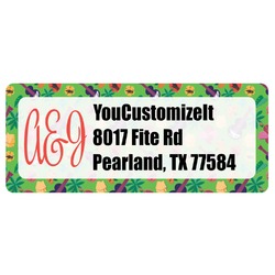 Luau Party Return Address Labels (Personalized)