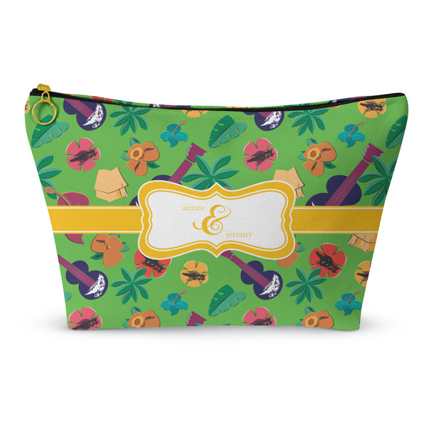 Custom Luau Party Makeup Bag - Small - 8.5"x4.5" (Personalized)