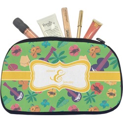 Luau Party Makeup / Cosmetic Bag - Medium (Personalized)