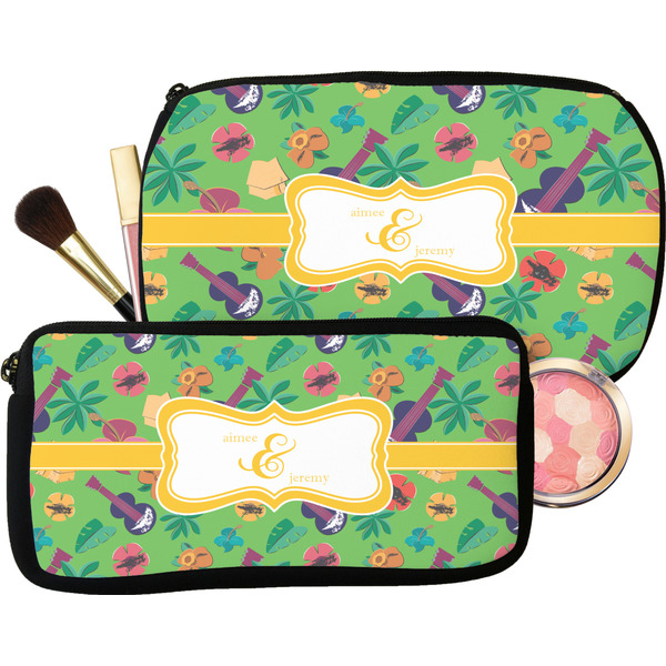 Luau Party Makeup / Cosmetic Bags (Select Size)