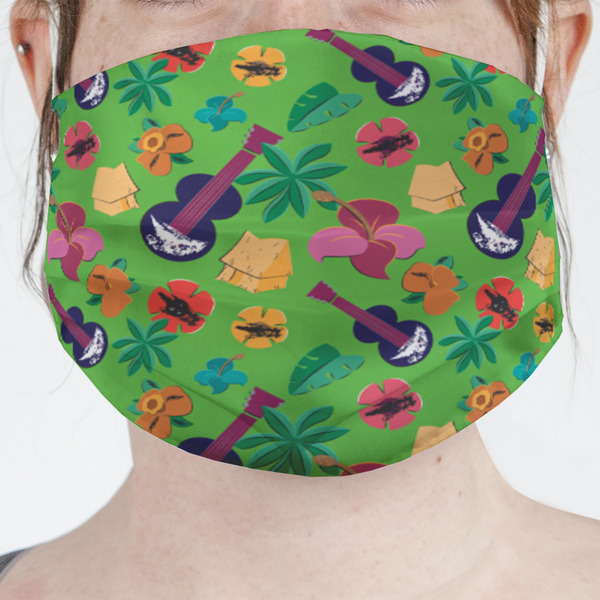 Custom Luau Party Face Mask Cover