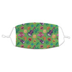 Luau Party Adult Cloth Face Mask - Standard