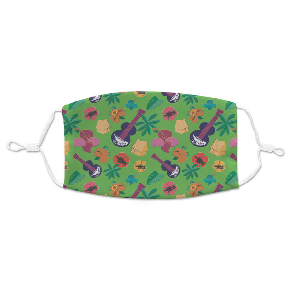 Custom Luau Party Adult Cloth Face Mask - Standard