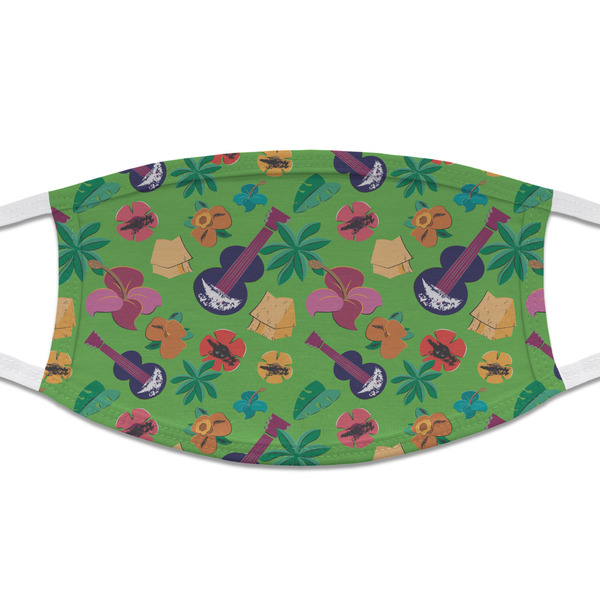 Custom Luau Party Cloth Face Mask (T-Shirt Fabric)