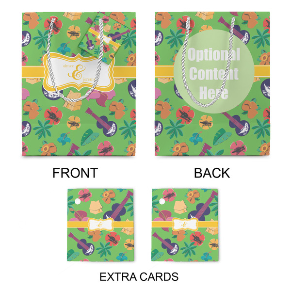 Luau Party Medium Gift Bag - Approval