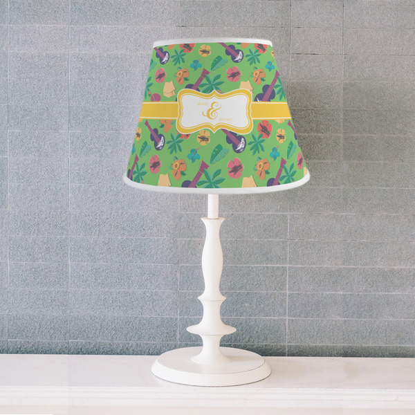 Luau Party Poly Film Empire Lampshade - Lifestyle