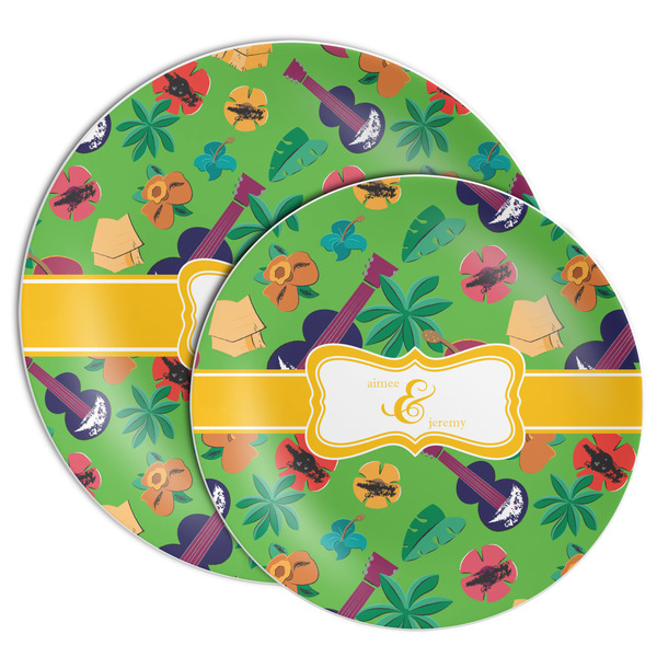 Luau Party Melamine Plates - PARENT/MAIN