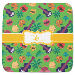 Luau Party Memory Foam Bath Mat - 48"x48" (Personalized)