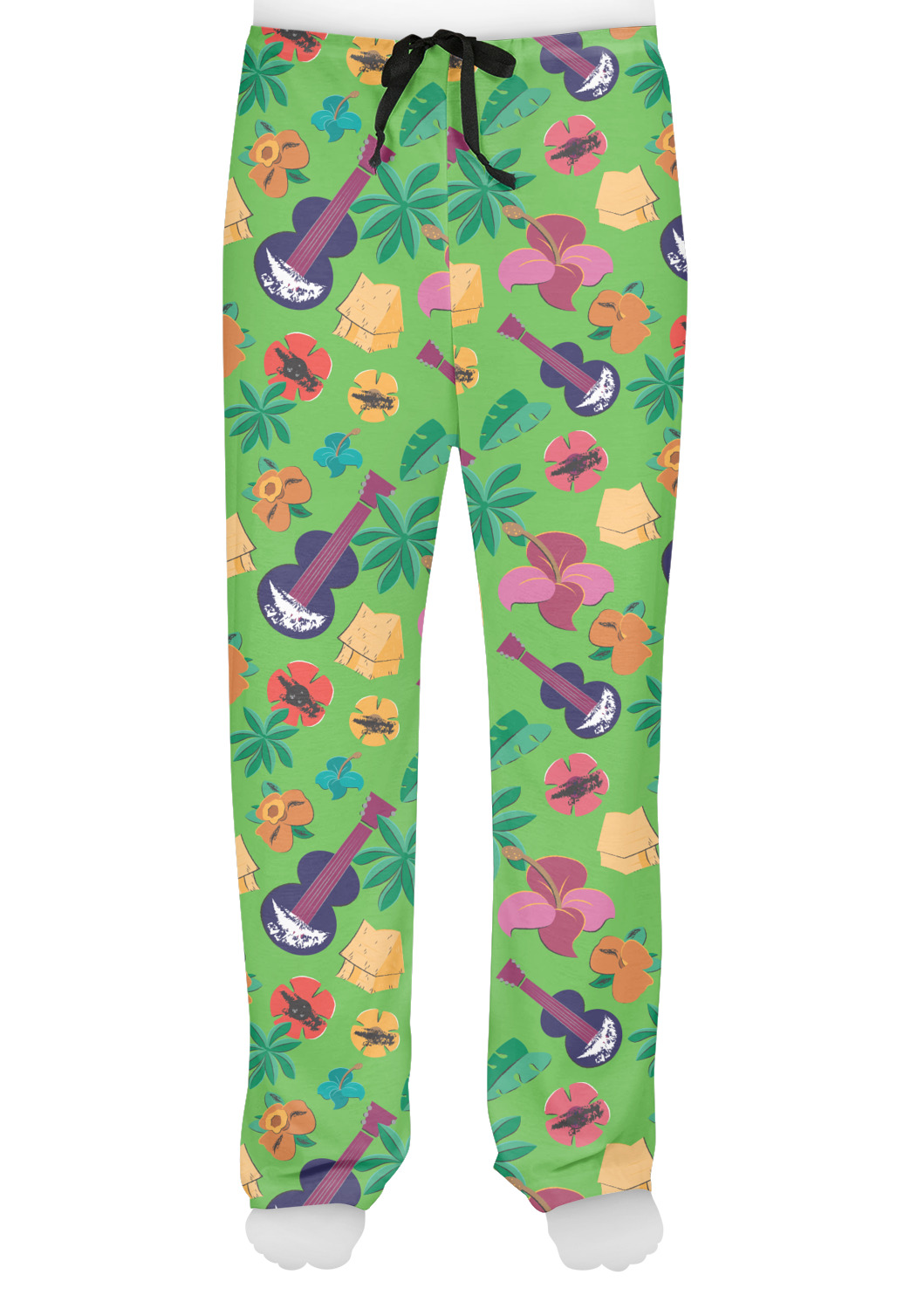 Luau Party Mens Pajama Pants 
