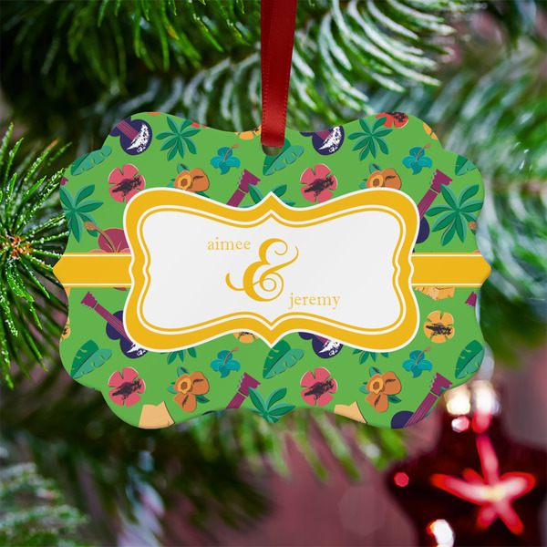 Luau Party Metal Benilux Ornament - Lifestyle