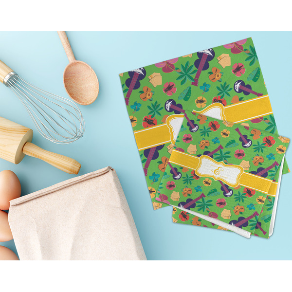 Luau Party Microfiber Dish Rag - LIFESTYLE