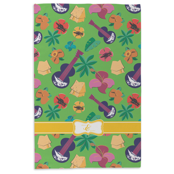 Luau Party Microfiber Dish Towel - APPROVAL
