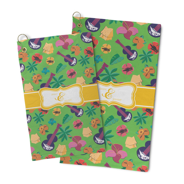 Luau Party Microfiber Golf Towel - PARENT/MAIN