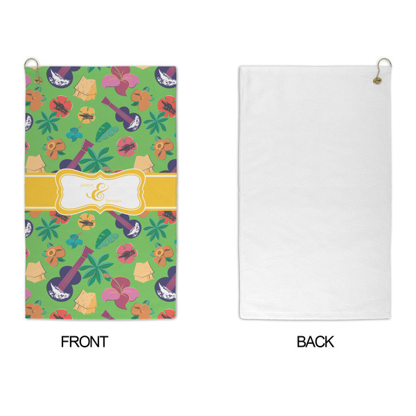 Luau Party Microfiber Golf Towels - APPROVAL