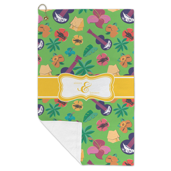Luau Party Microfiber Golf Towels - FOLD