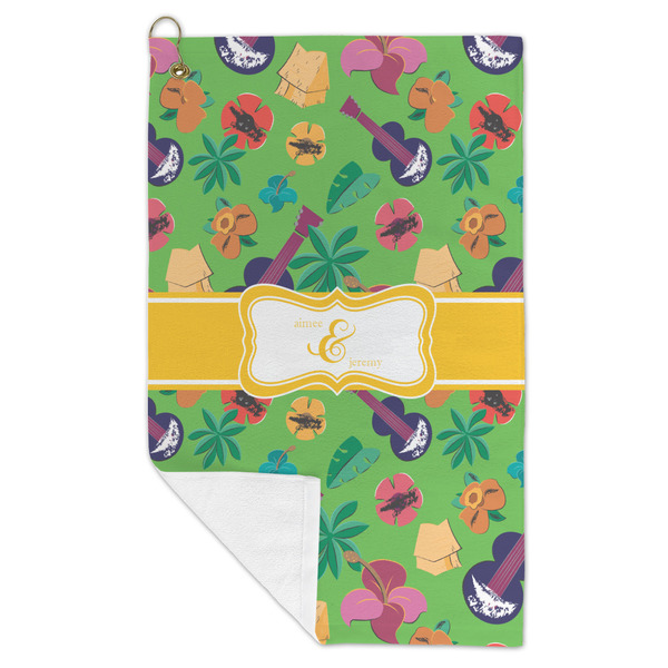 Luau Party Microfiber Golf Towels - FOLD