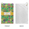 Luau Party Microfiber Golf Towels - Small - APPROVAL