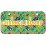 Luau Party Mini/Bicycle License Plate (2 Holes) (Personalized)