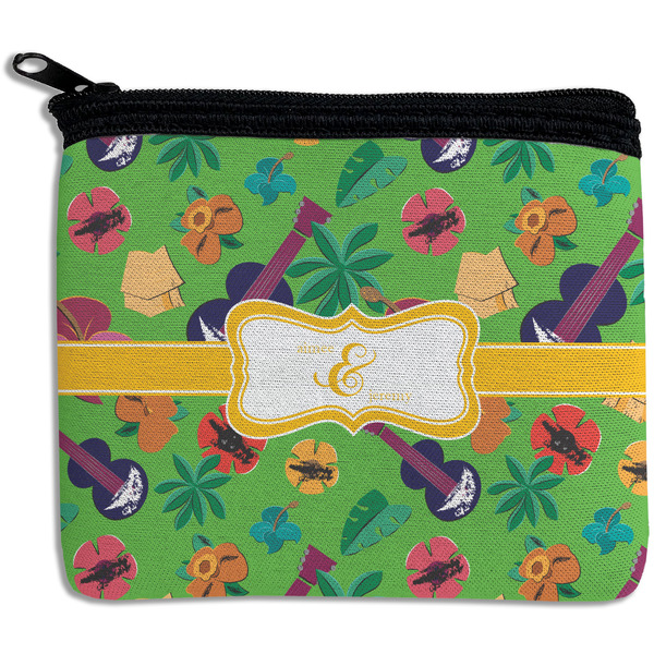 Custom Luau Party Rectangular Coin Purse (Personalized)