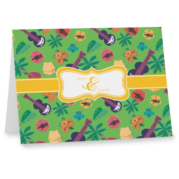 Custom Luau Party Note cards (Personalized)
