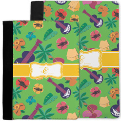 Luau Party Notebook Padfolio w/ Couple's Names