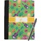 Luau Party Notebook Padfolio - Large w/ Couple's Names