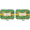 Luau Party Octagon Placemat - Double Print Front and Back