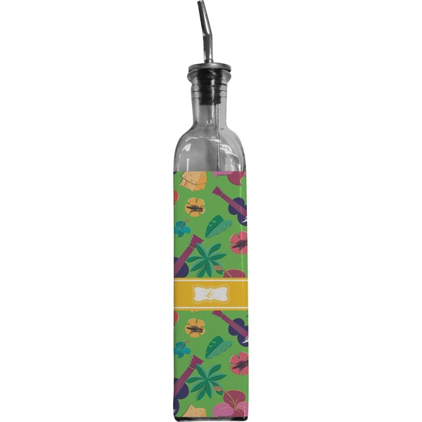 Custom Luau Party Oil Dispenser Bottle (Personalized)