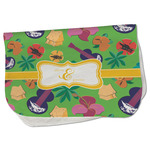Luau Party Burp Cloth - Fleece w/ Couple's Names