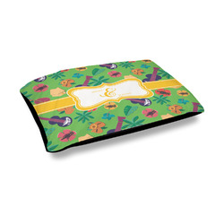 Luau Party Outdoor Dog Bed - Medium (Personalized)