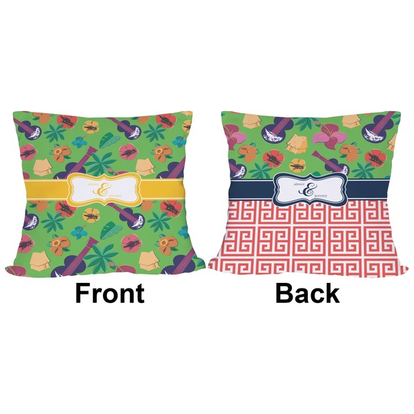 Luau Party Outdoor Pillow - 20x20