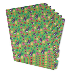 Luau Party Binder Tab Divider - Set of 6 (Personalized)
