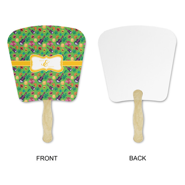 Luau Party Paper Fans - Approval