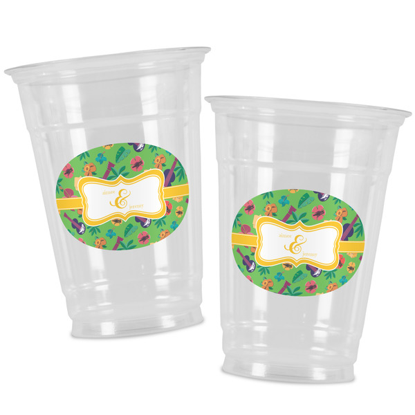 Luau Party Party Cups - 16oz - Alt View