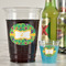 Luau Party Party Cups - 16oz - In Context