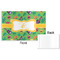 Luau Party Disposable Paper Placemat - Front & Back