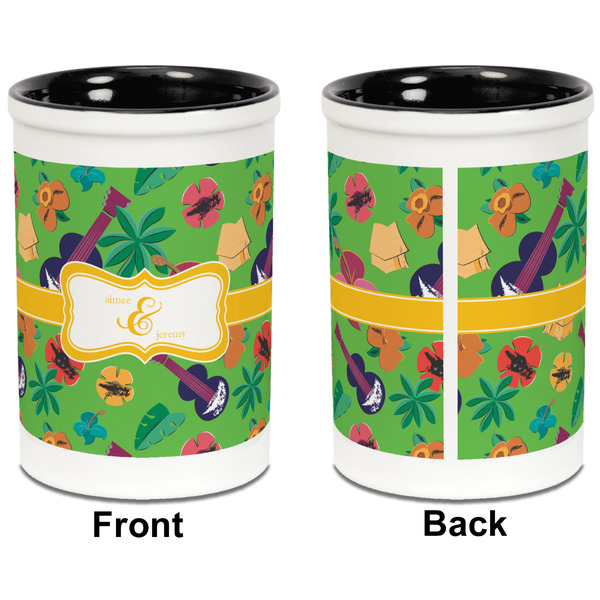 Luau Party Pencil Holder - Black - approval