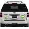 Luau Party Personalized Car Magnets on Ford Explorer