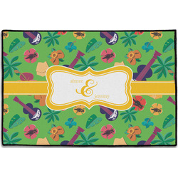 Luau Party Door Mat - 36"x24" (Personalized)