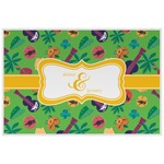Luau Party Laminated Placemat w/ Couple's Names