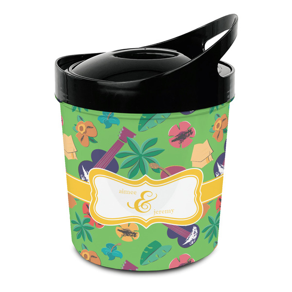Custom Luau Party Plastic Ice Bucket (Personalized)