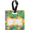 Luau Party Personalized Square Luggage Tag