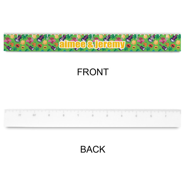 Luau Party Plastic Ruler - 12" - APPROVAL