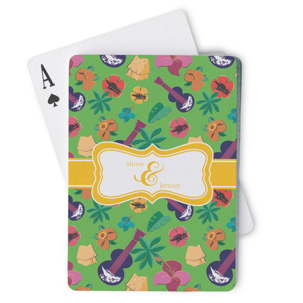 Custom Luau Party Playing Cards (Personalized)